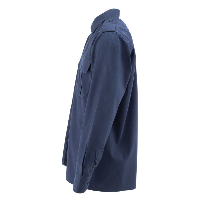 Dutch Army Navy Blue Long Sleeve BDU Shirt | Issued, , large image number 3